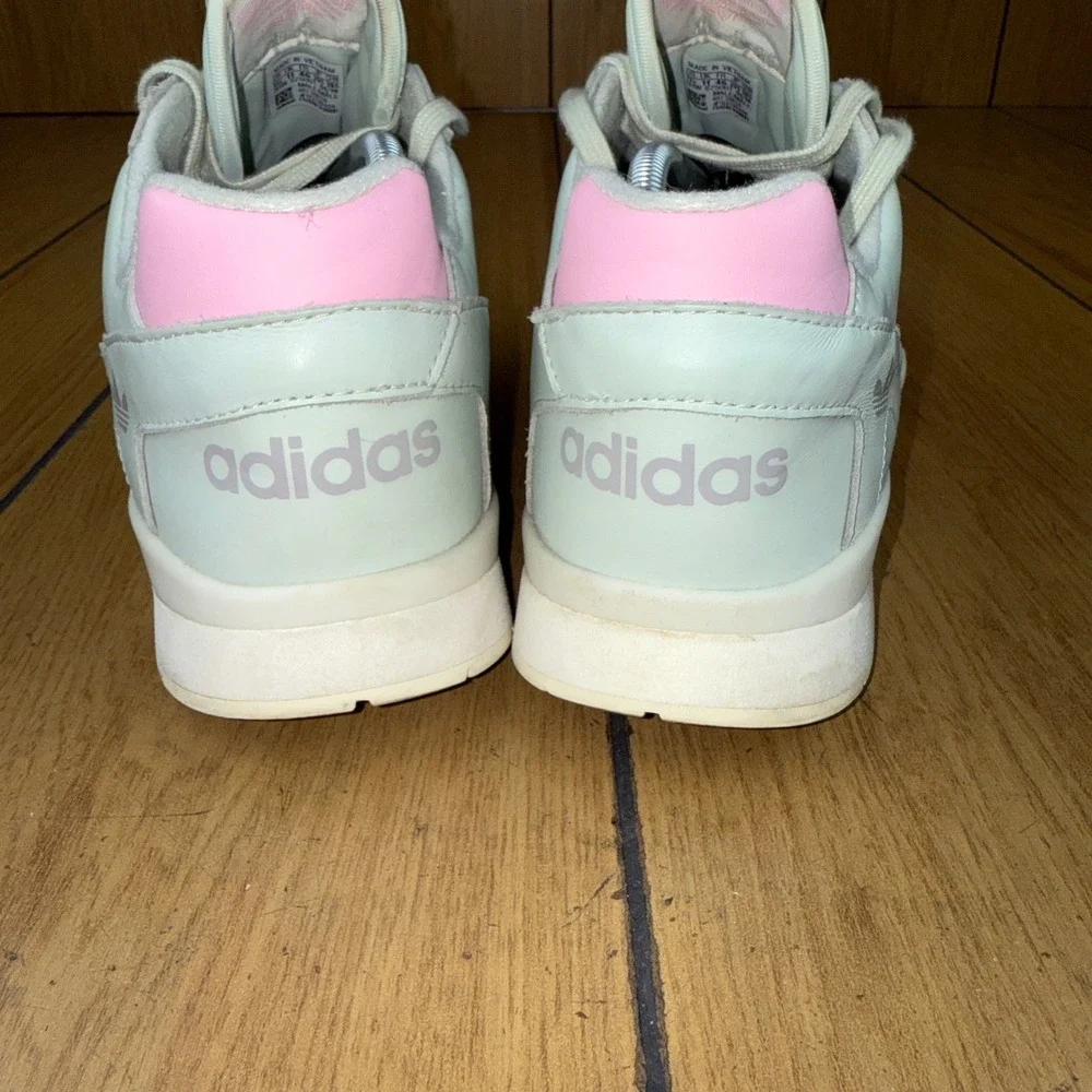 Adidas‎ AR Trainer Ice Green Pink Stripe Sneakers Athletic Shoes Mens 11.5